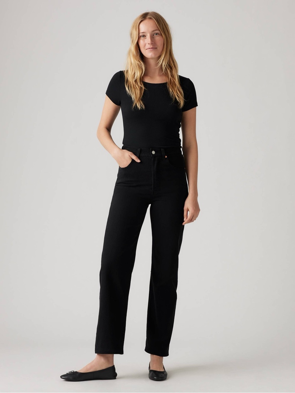 Levi’s Ribcage Straight Ankle Jeans
